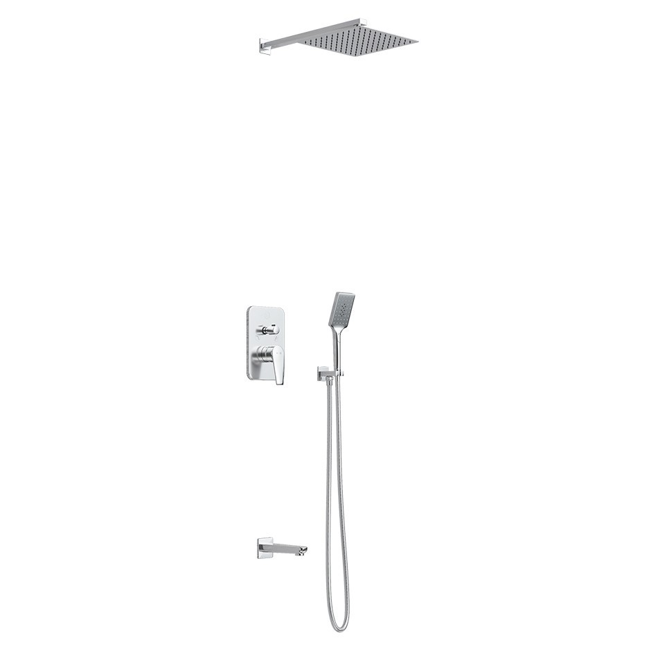 İTİMAT ANKASTRE BANYO BATARYASI SETİ (ÜÇ YÖNLÜ)( (4pcs)